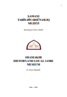 Şamaxı tarix-diyarşünaslıq muzeyi